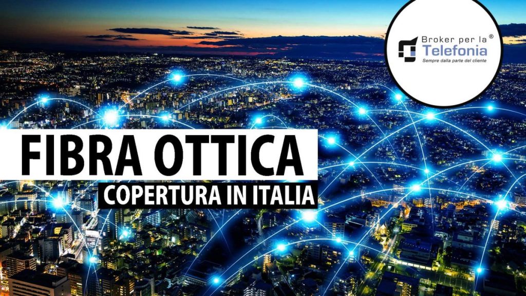 copertura fibra ottica in Italia