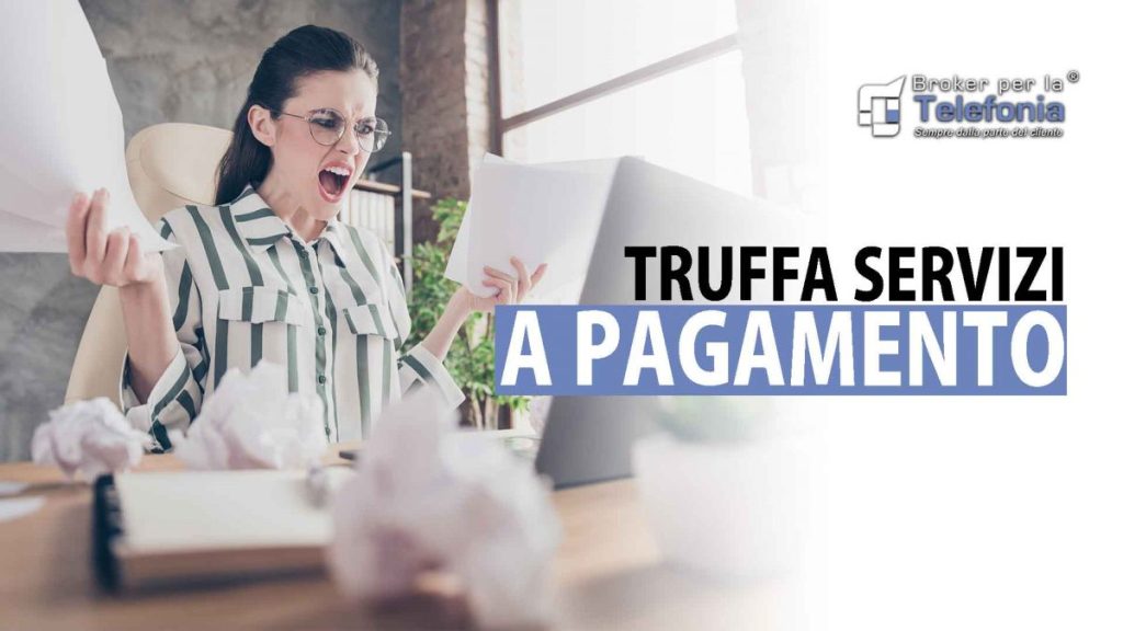 truffa servizi a pagamento