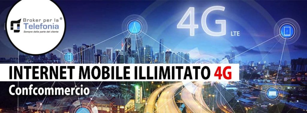 Internet Mobile Illimitato 4g confcommercio