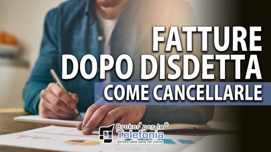 fatture dopo disdetta
